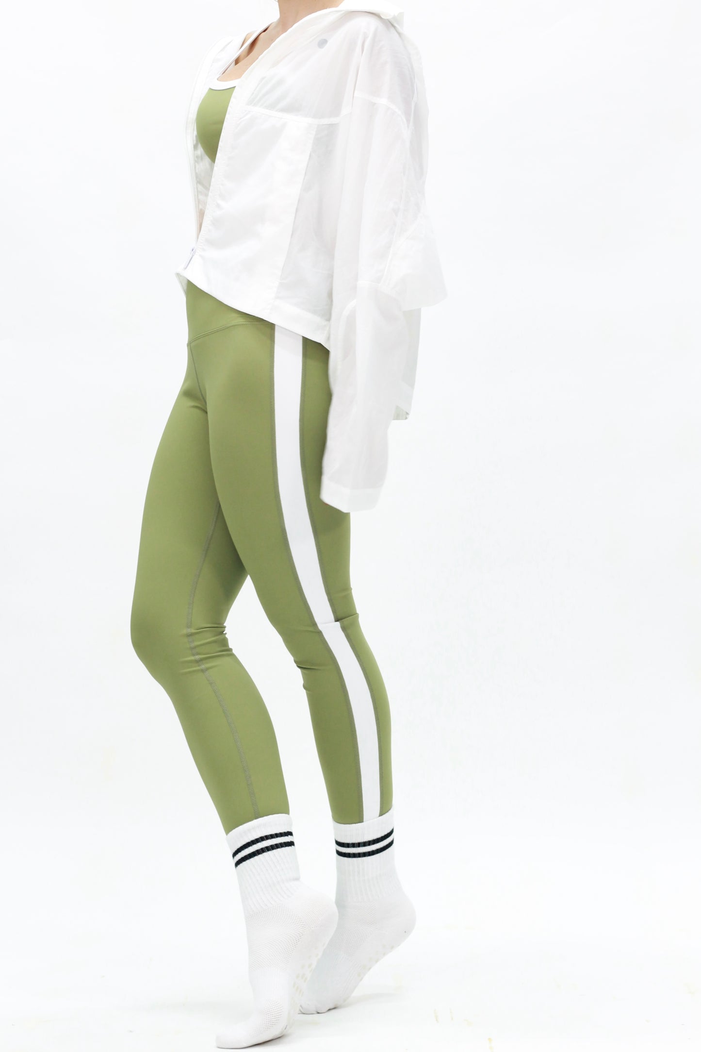 Color block set green