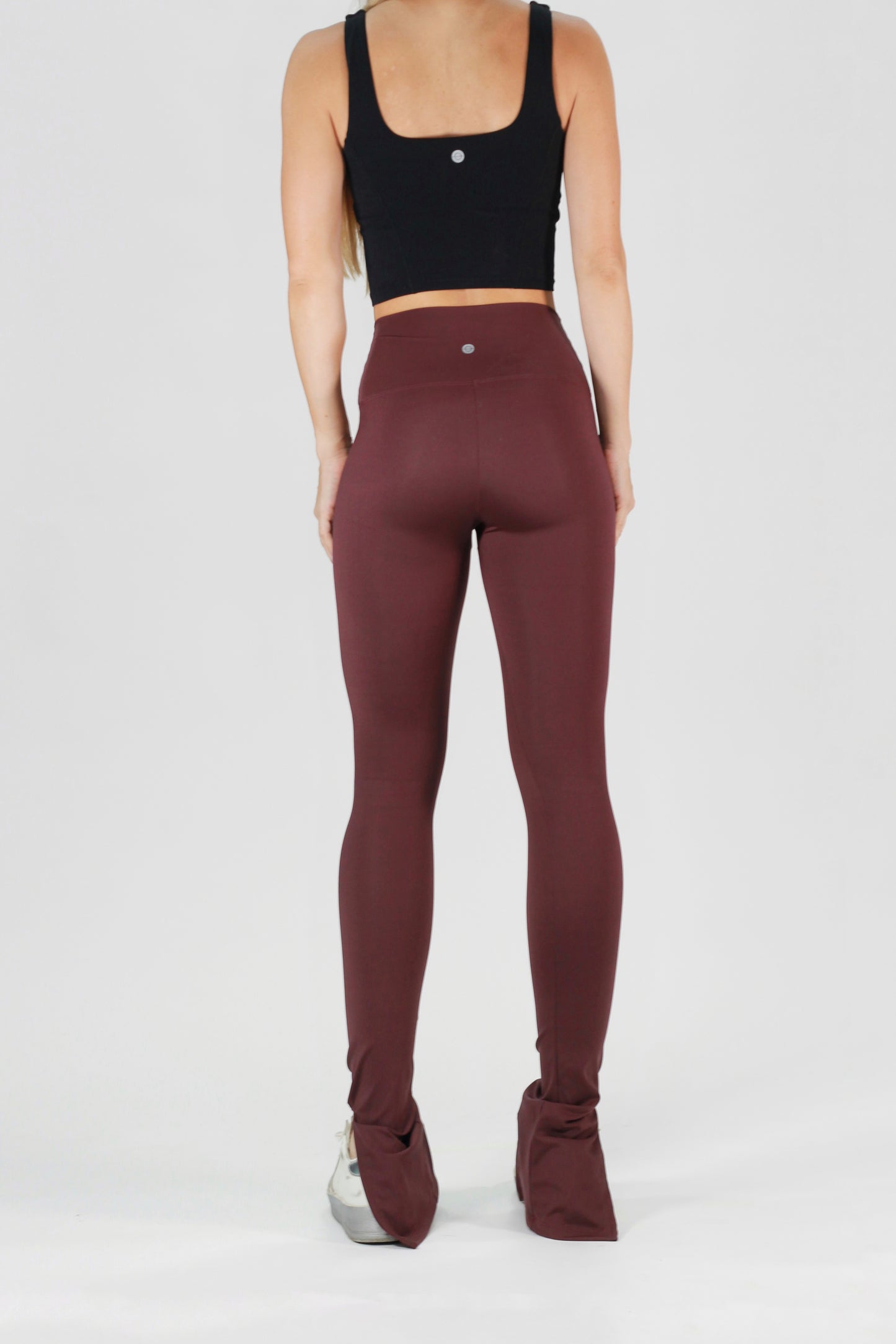 Split Flare Legging Vino