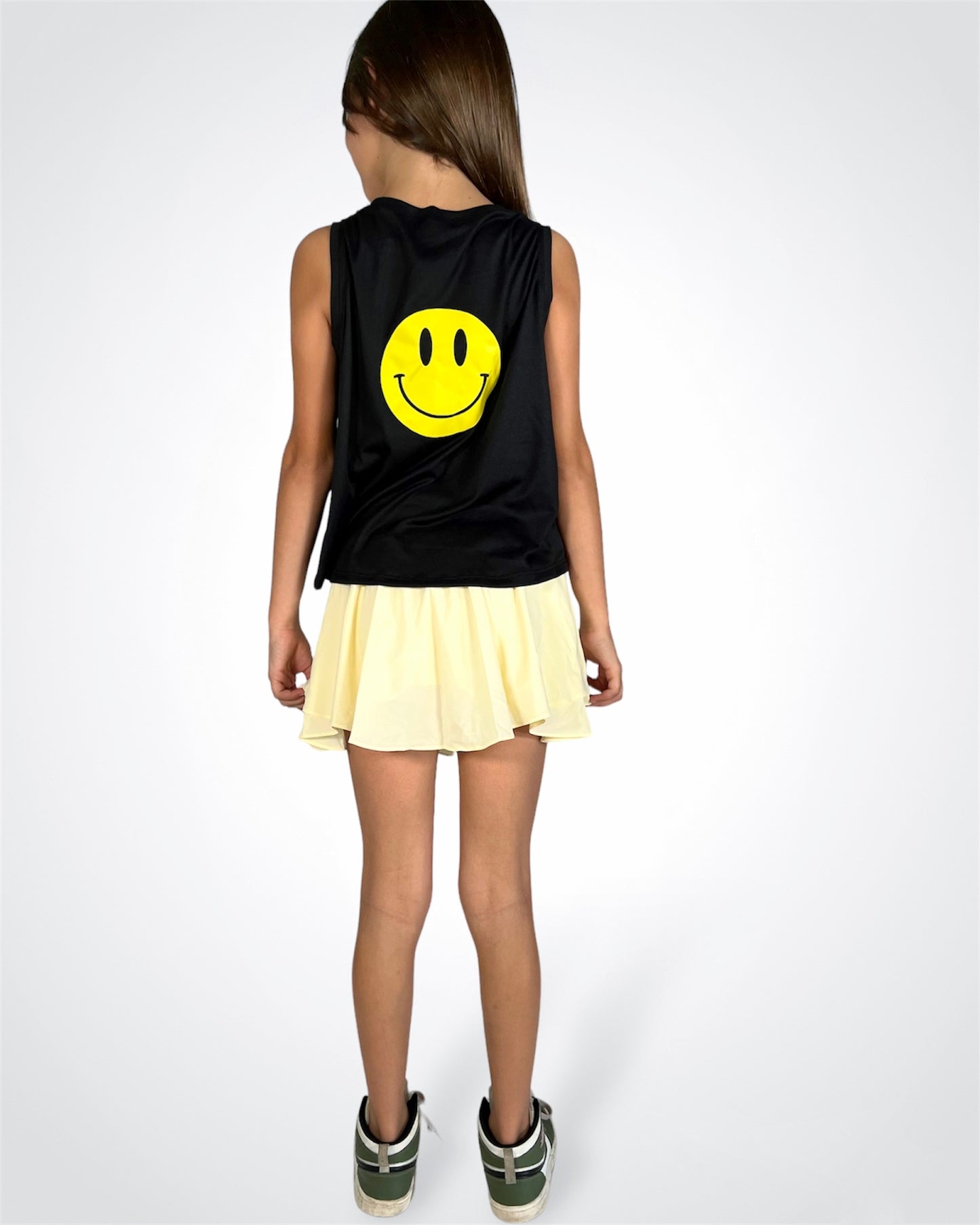 Kid T-shirt smiley back