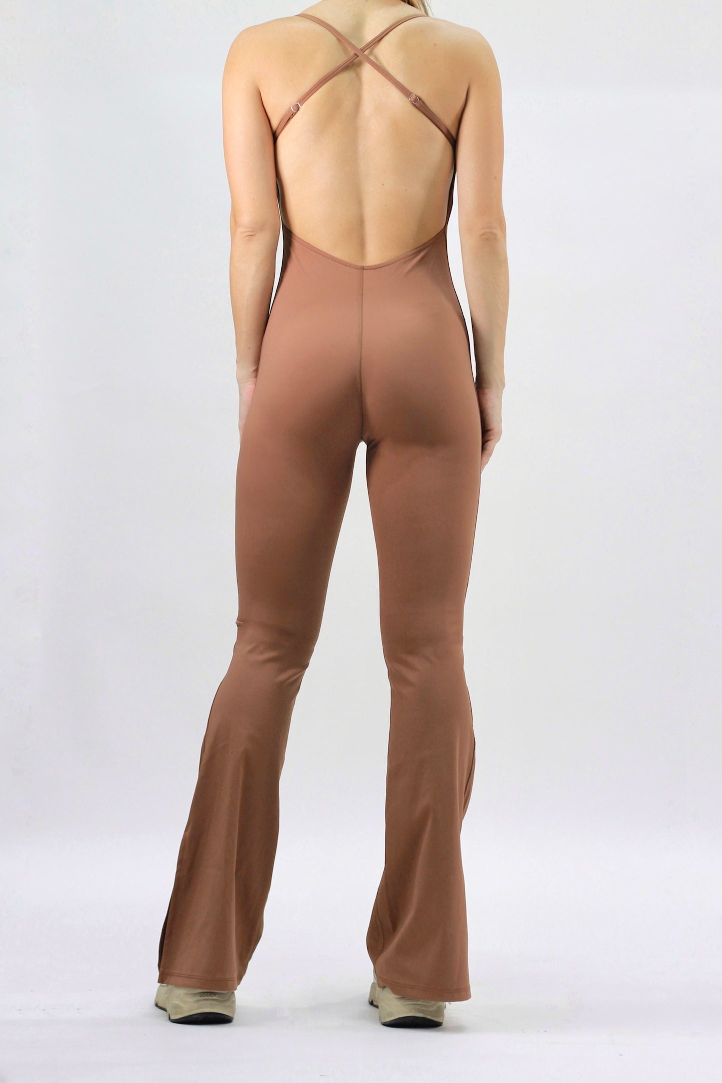 Jumpsuit 10 tan legging