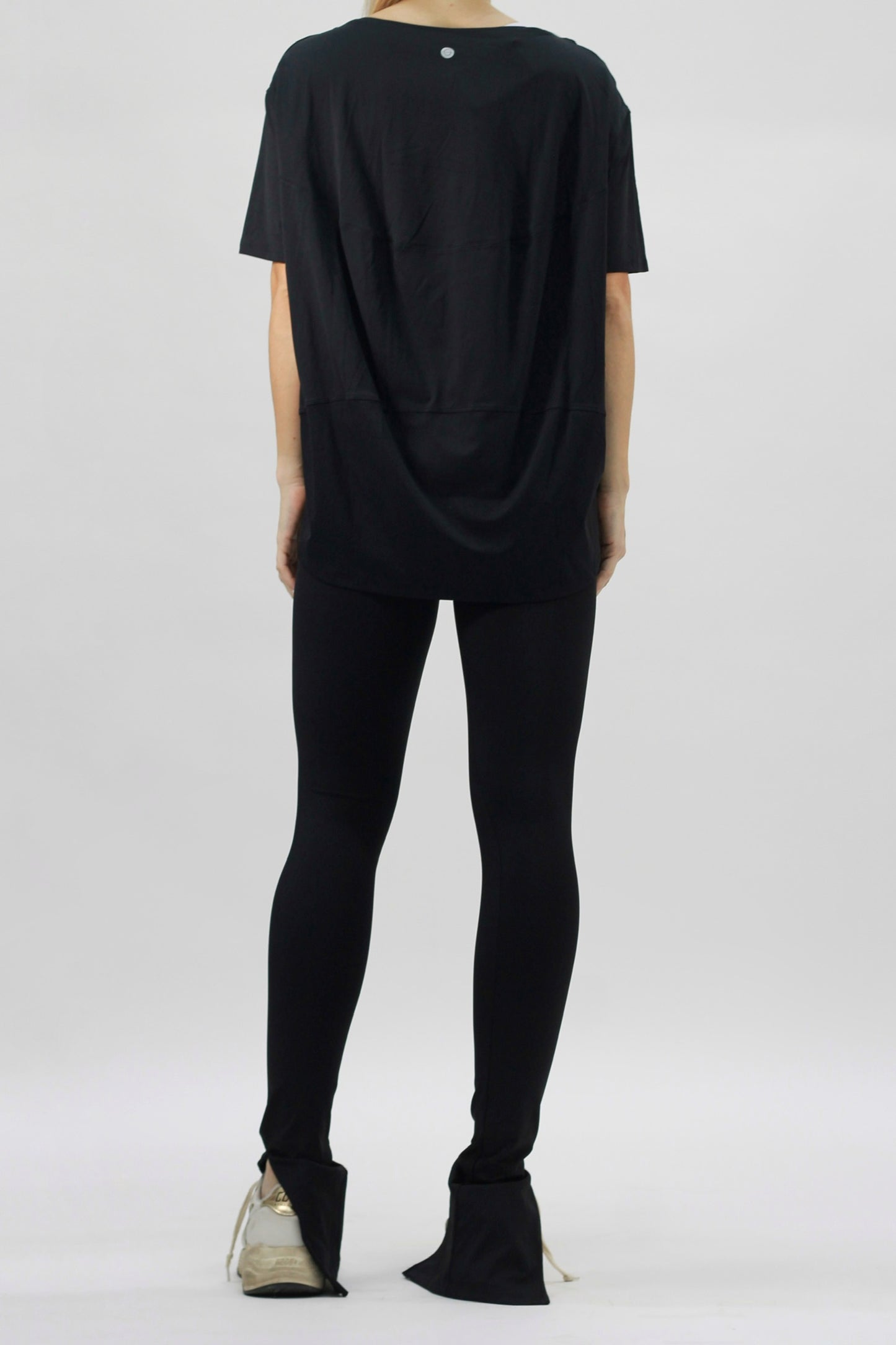 oversized basic shirt black