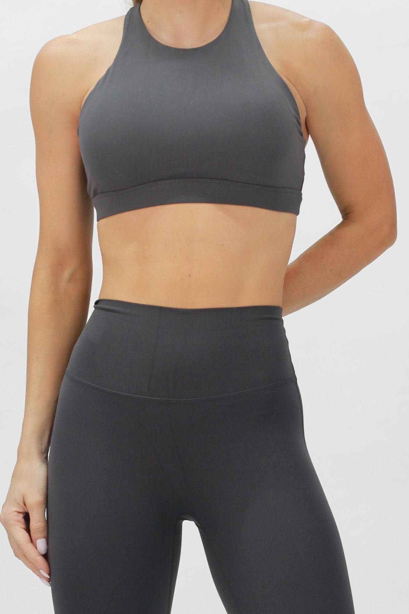 Oval top 3 gray