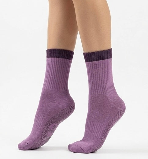 The Grip socks duo / purple