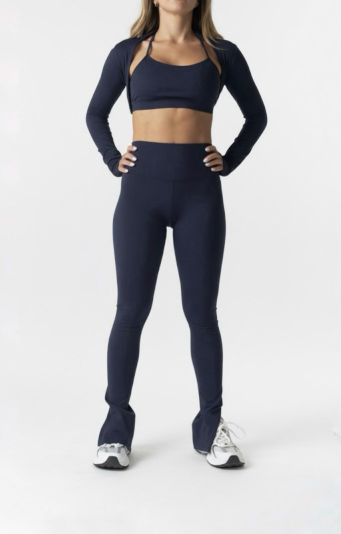 Sleeves Split flare navy (1pc)