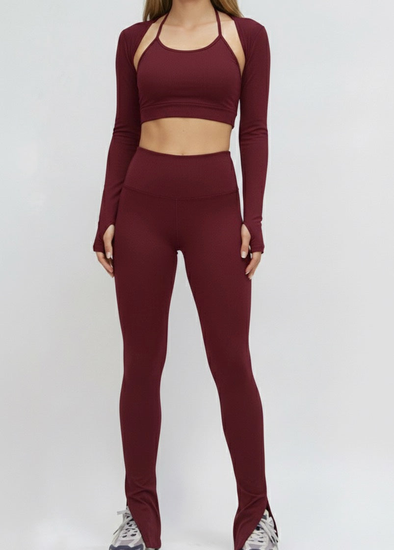 Top Split flare light vino (1pc)