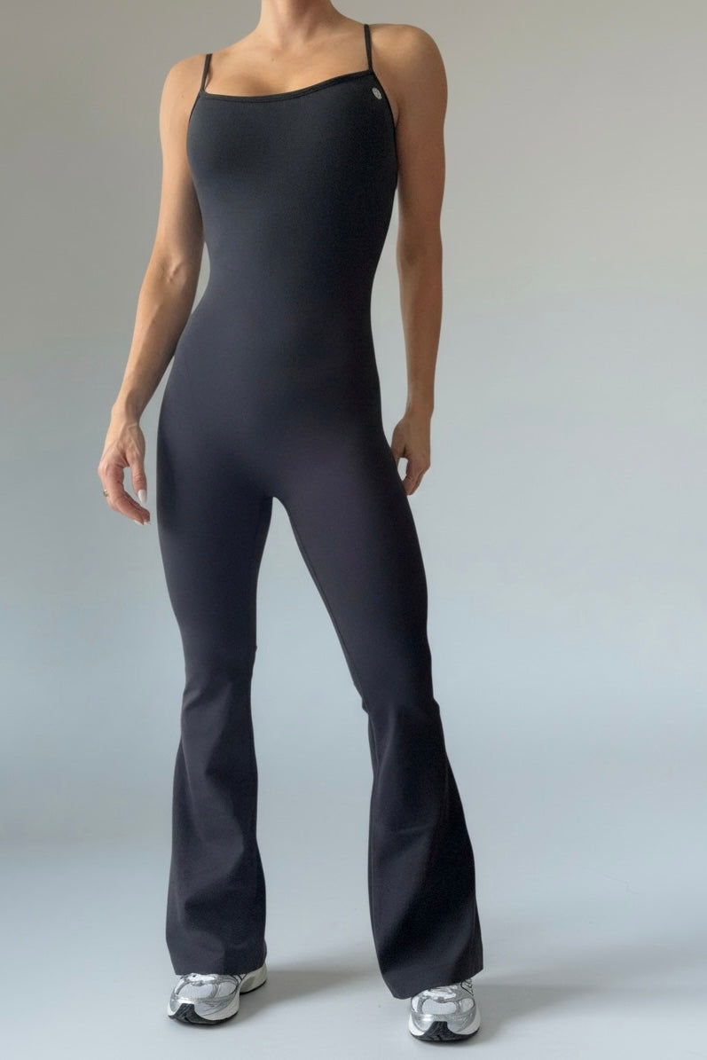Flare Jumpsuit legging black
