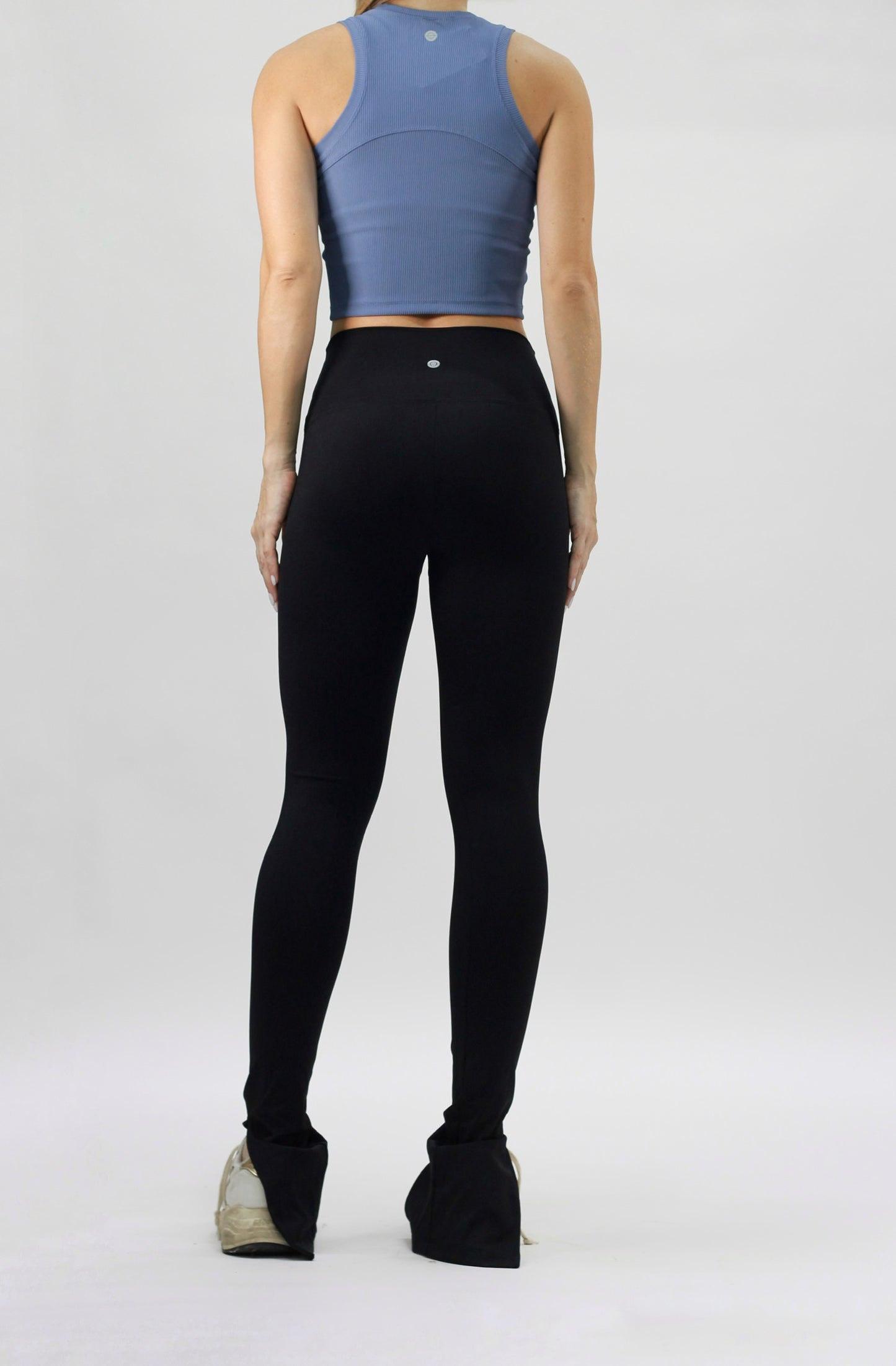 Rib Tank Basic shirt blue