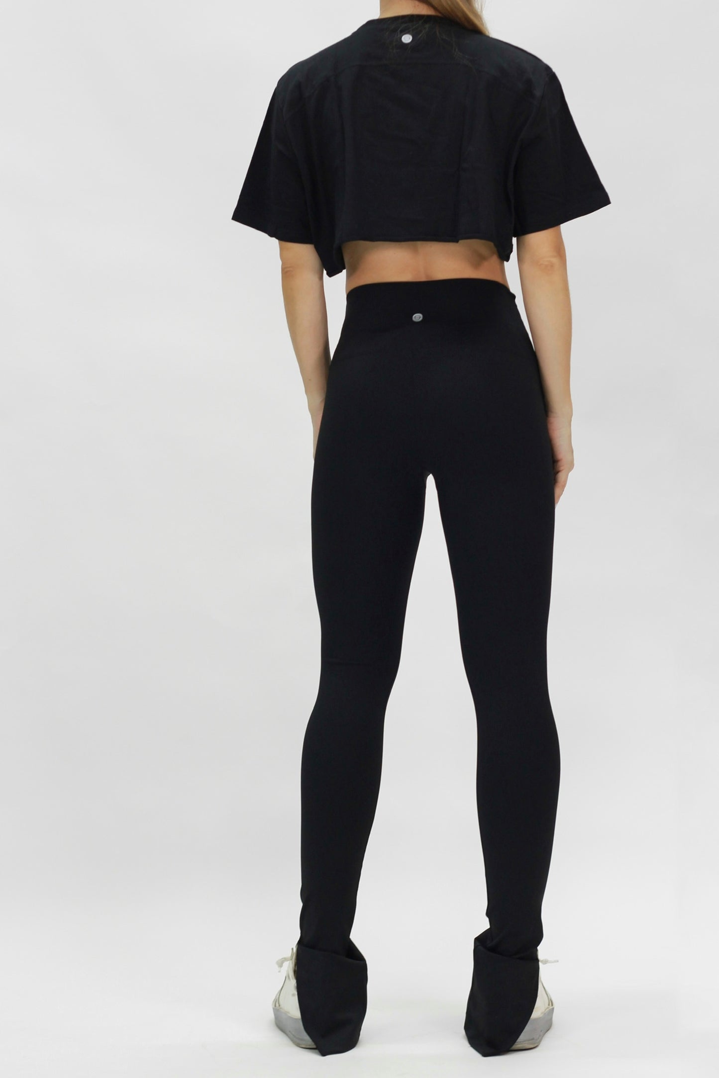Shortie Basic Shirt black