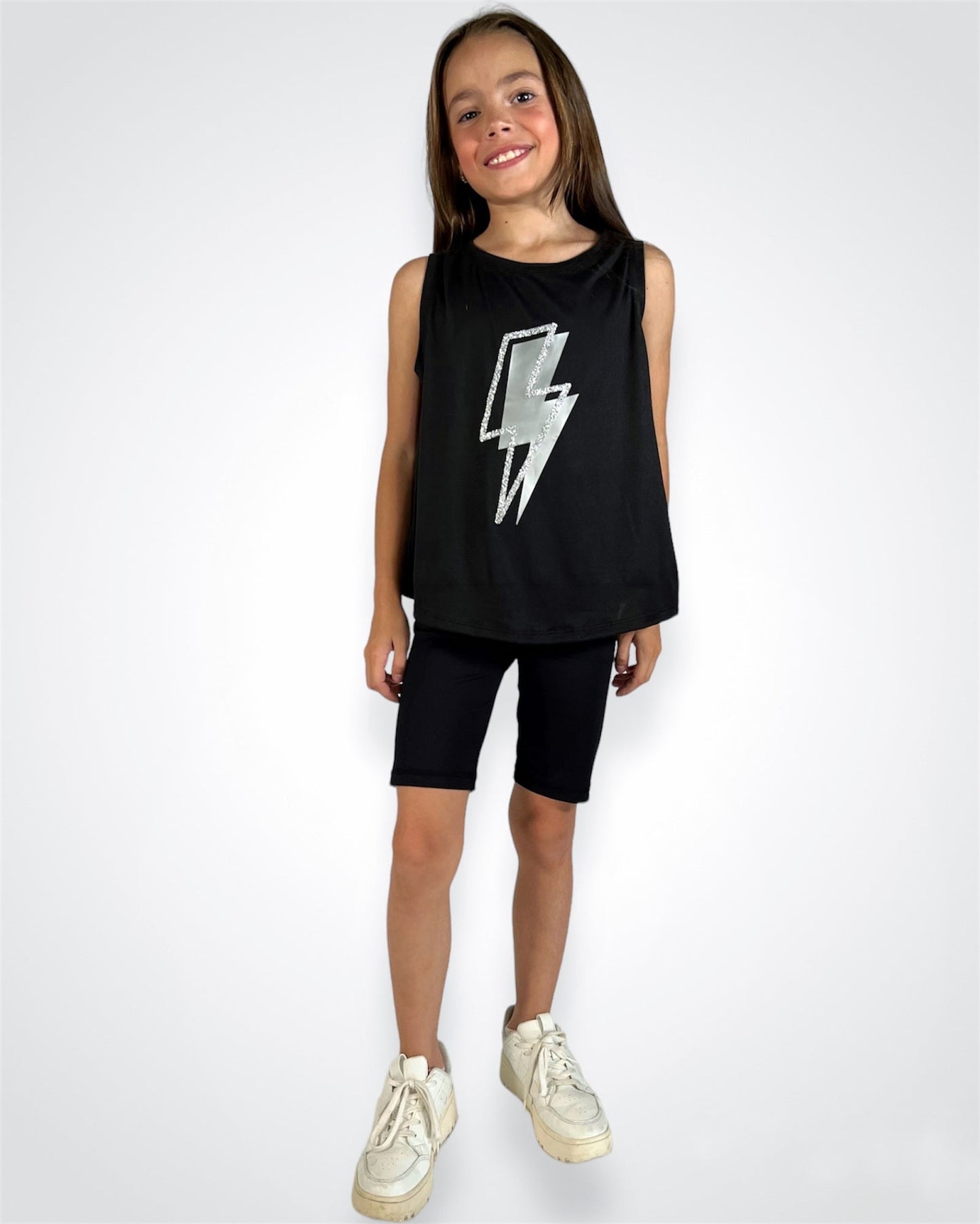 Kid T-shirt double bolt