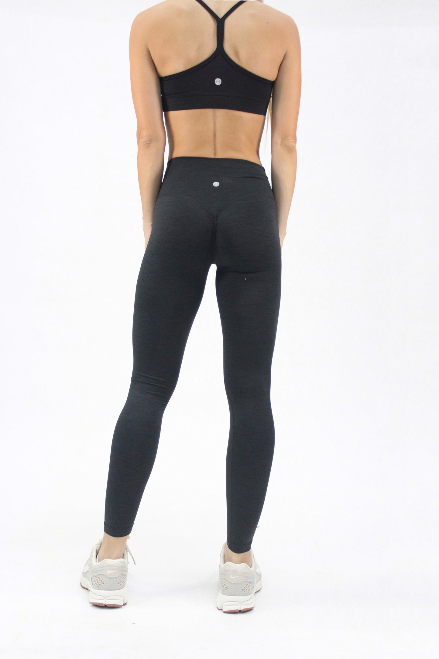 Stripe legging black