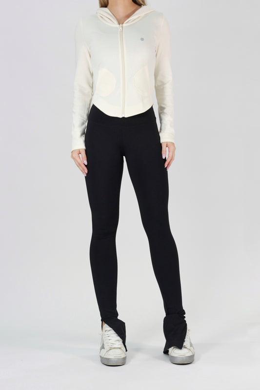 Rib sweater ivory
