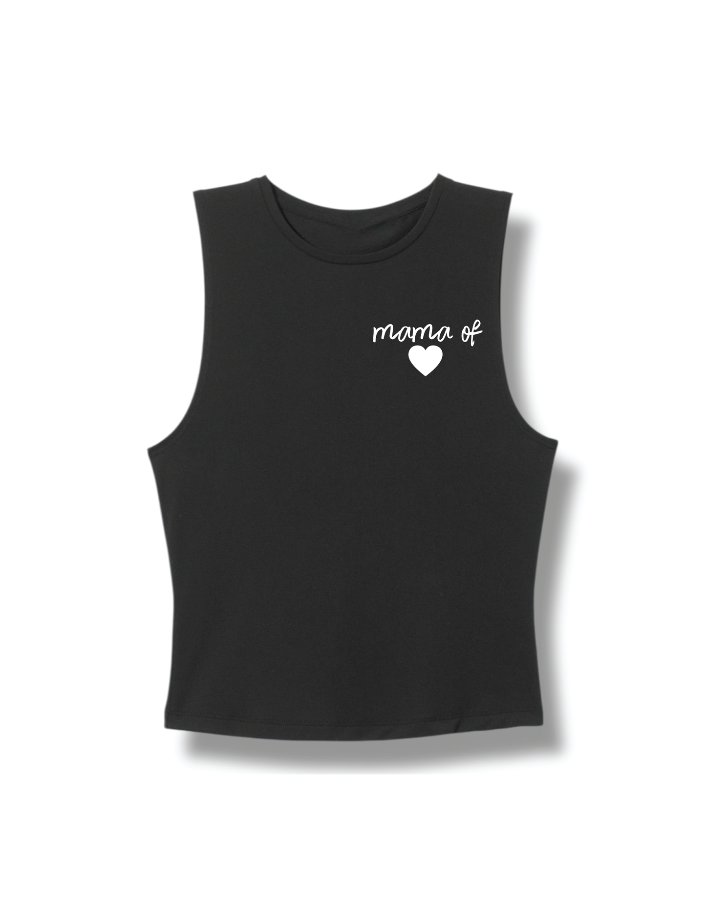 Mama of (#) logo t-shirt