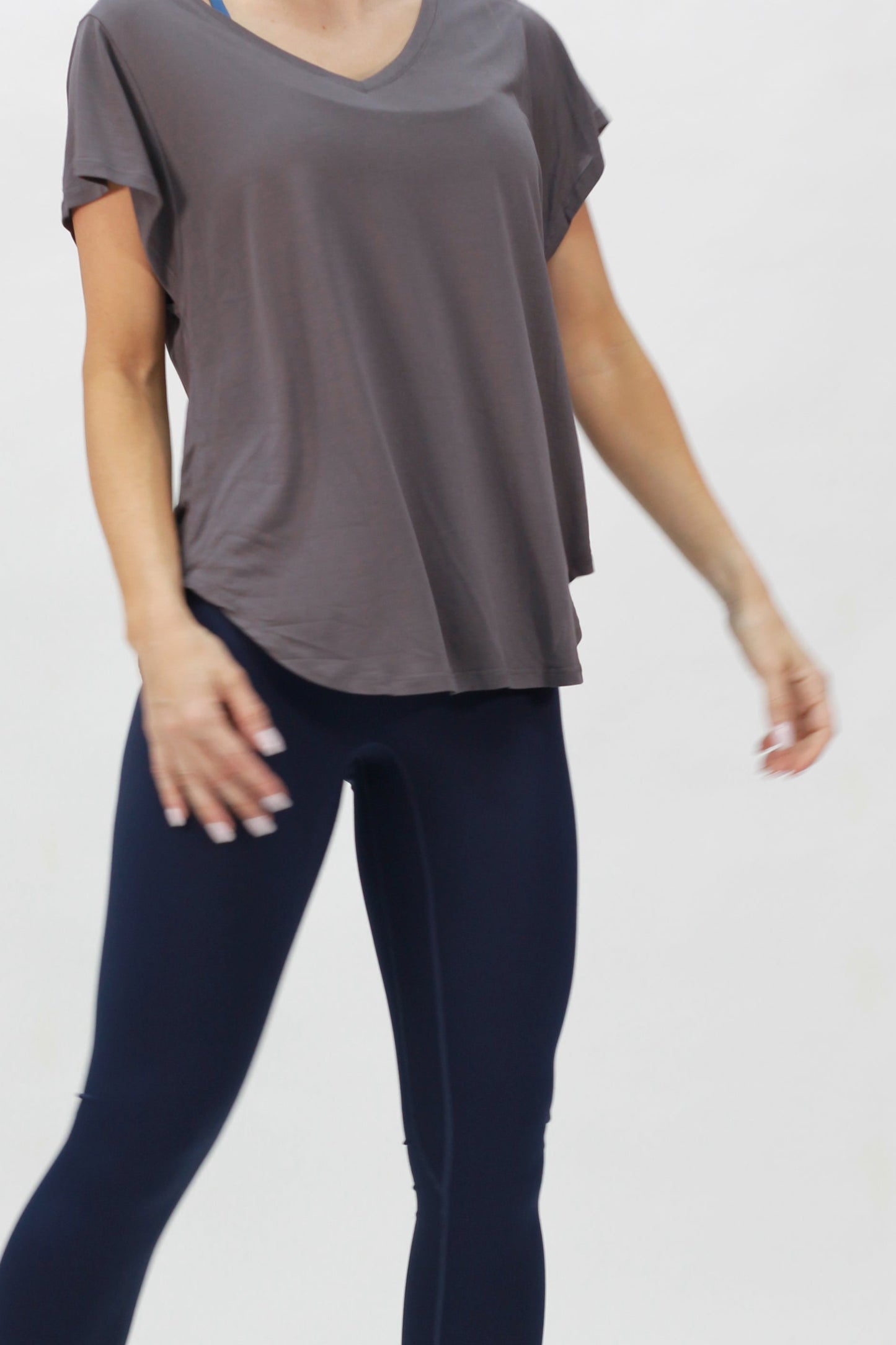 Soft basic shirt gray