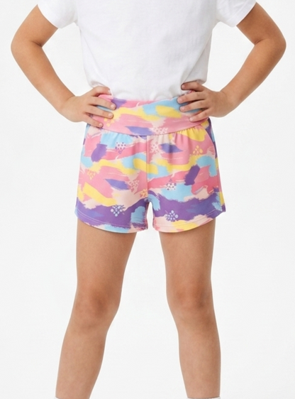 Colorful short pink