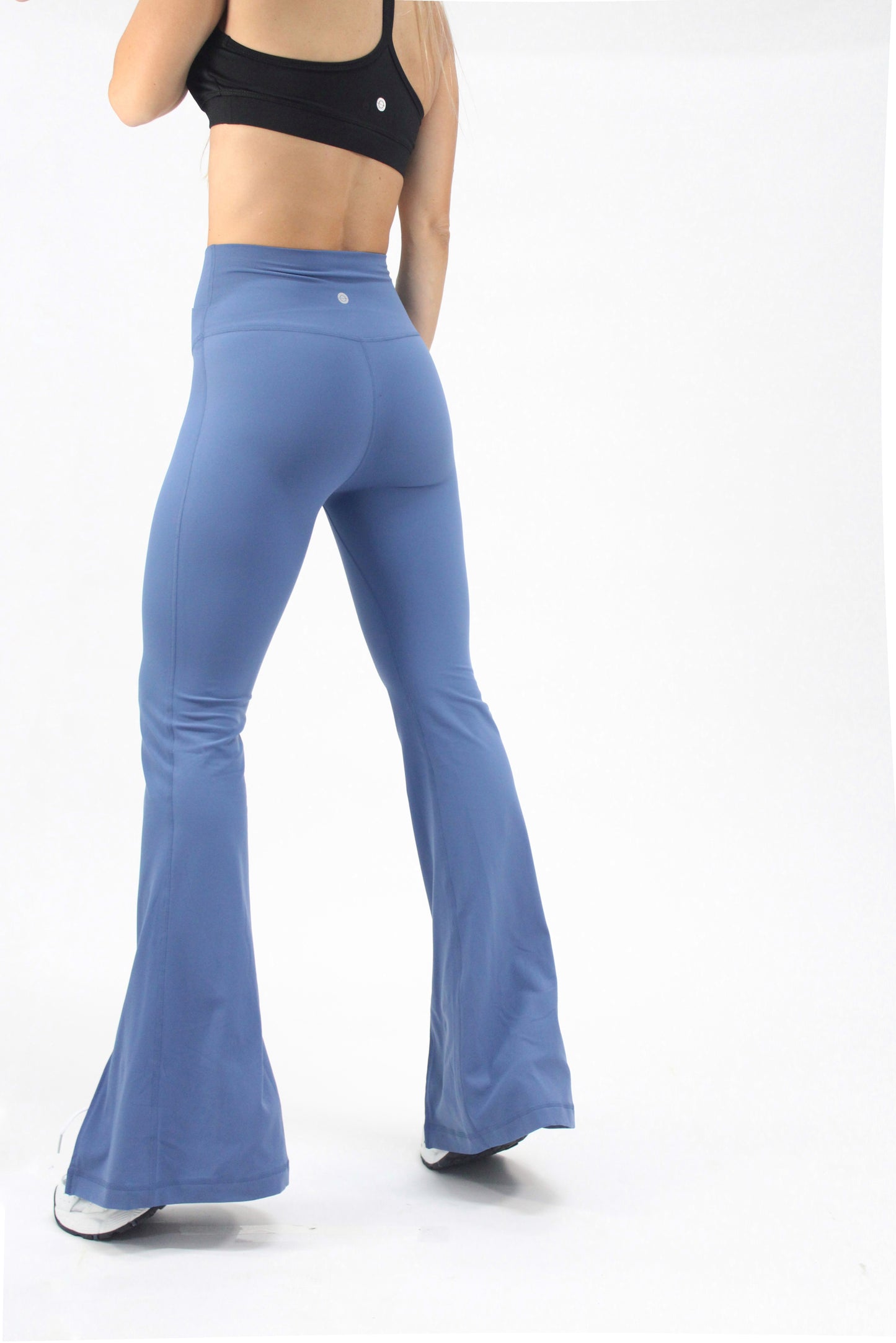 V Flare Legging blue