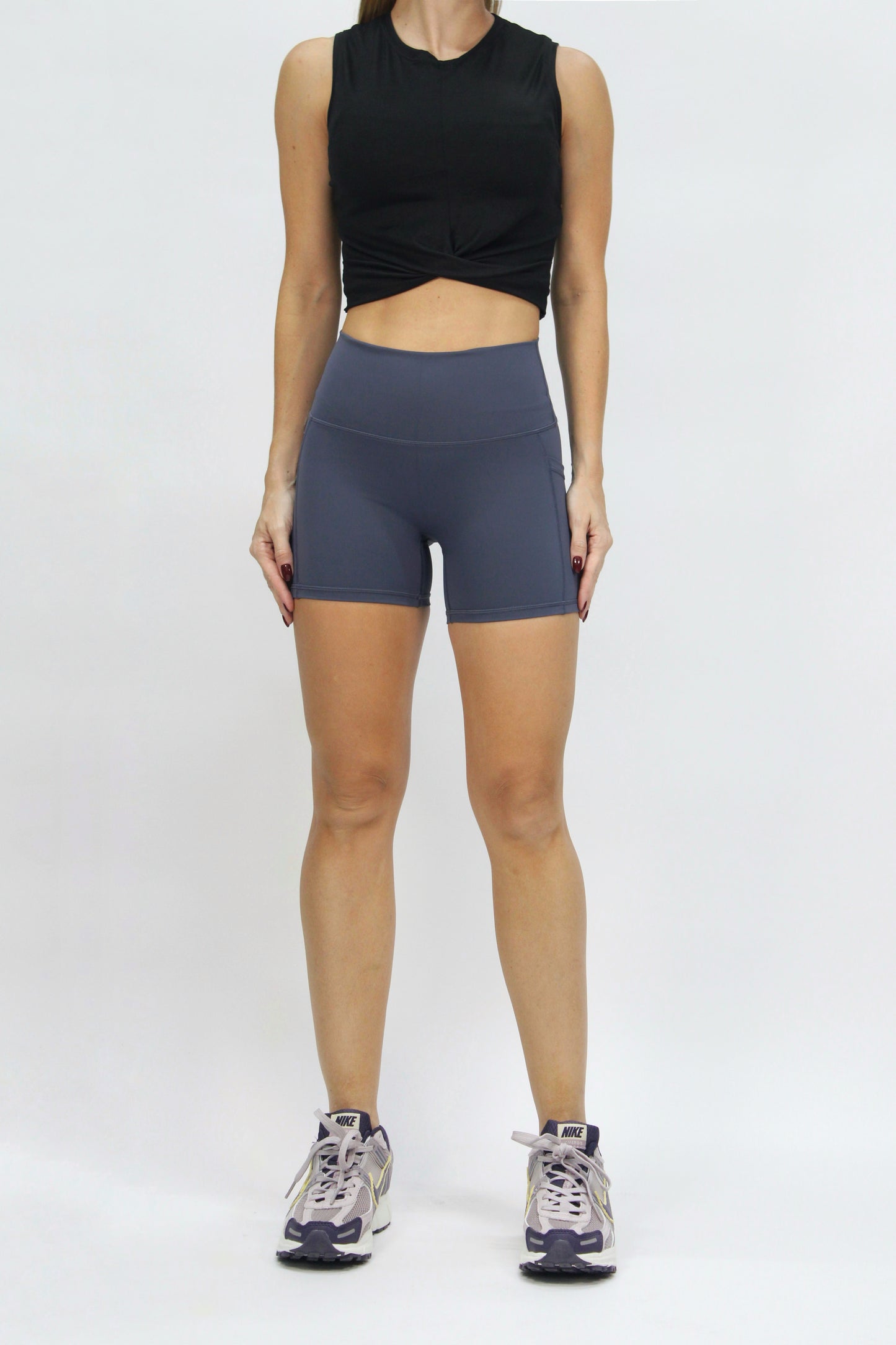Micro biker pocket gray