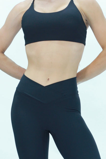 Rib top black