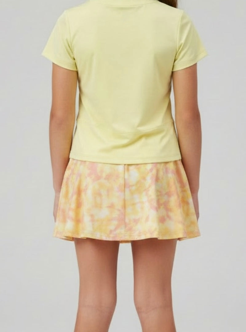 Flare yellow shirt