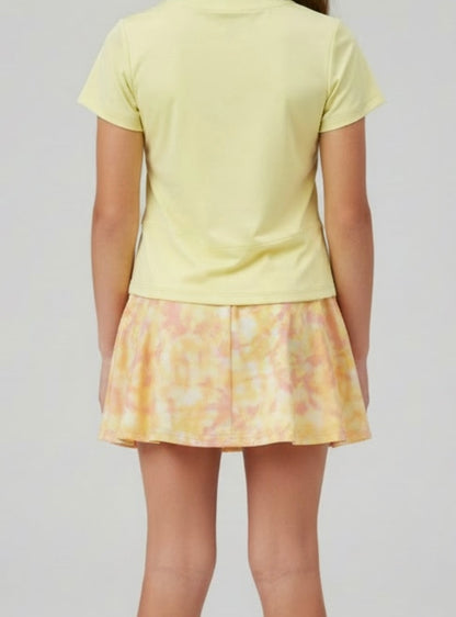 Flare yellow shirt