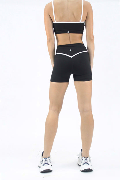 Sporty biker 3 black set