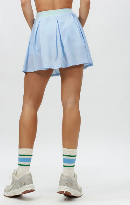 Baby blue skirt
