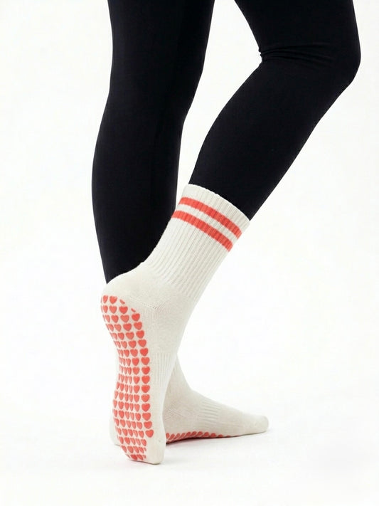 The Grip socks / Pink heart