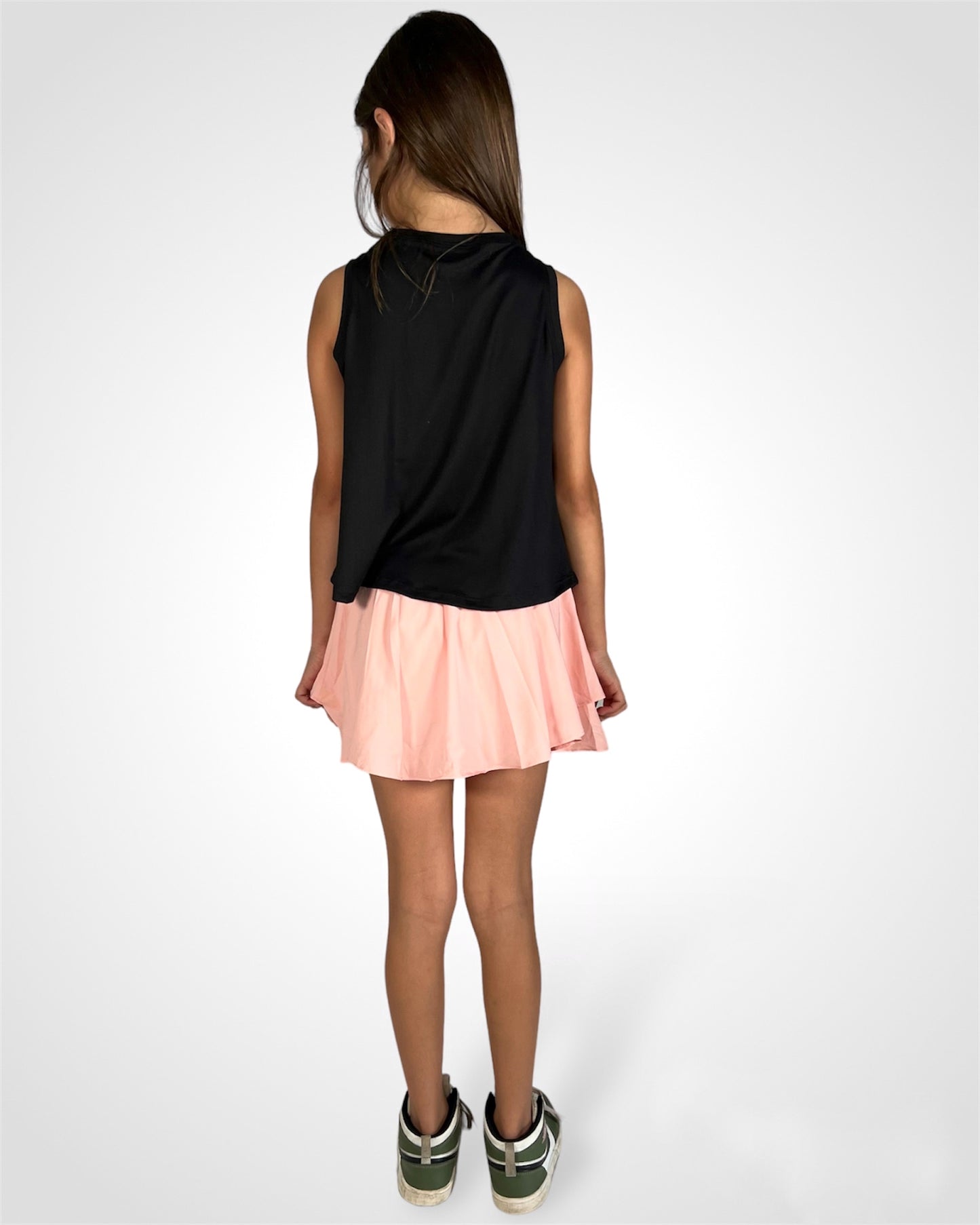 Kid butterfly skirt pink