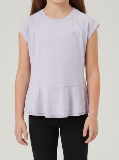 Flare purple shirt