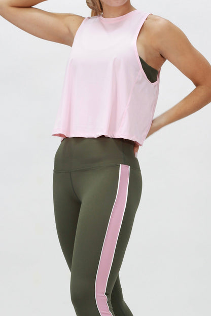 Pleated Basic Shirt Pink