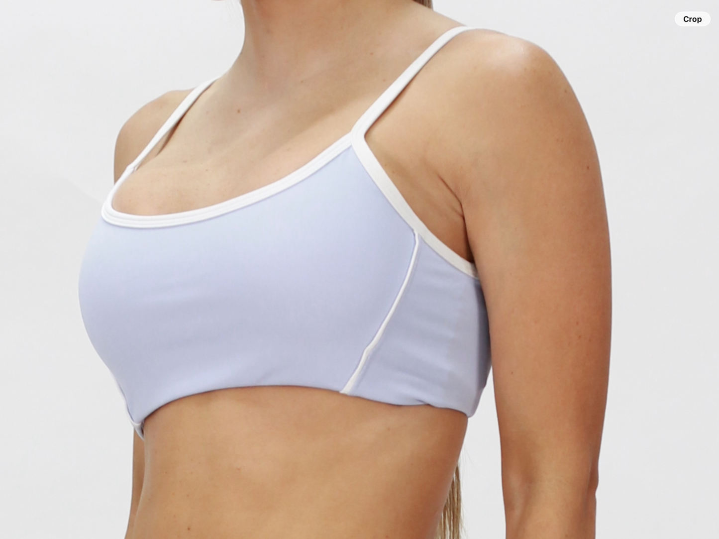 Sporty top 1 baby blue