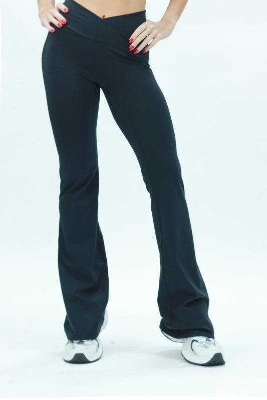 V flare legging black