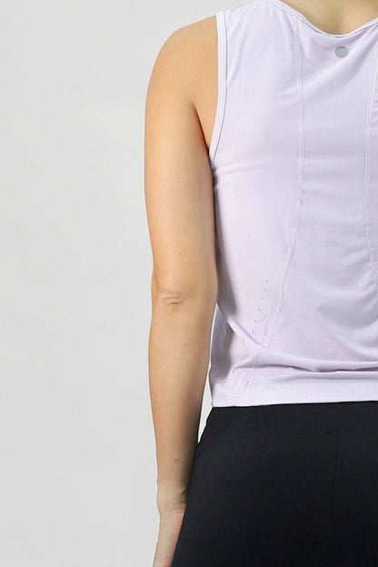 Active basic shirt pink