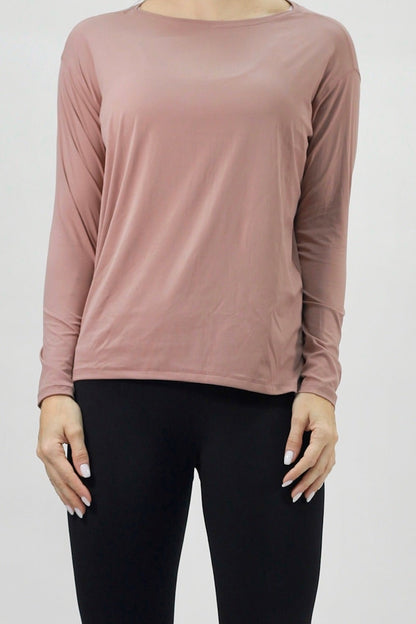 Long Sleeve 4 basic shirt rose