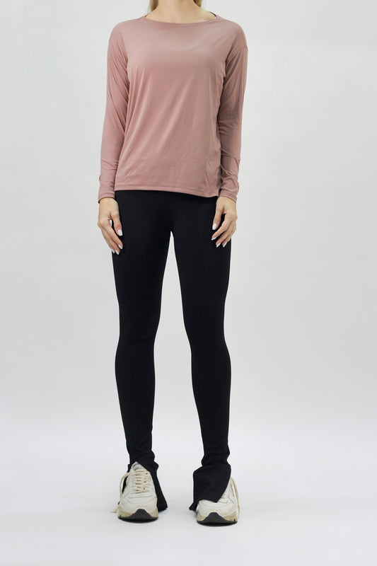Long Sleeve 4 basic shirt rose