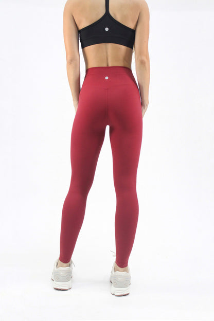 Basic legging 2 Cherry