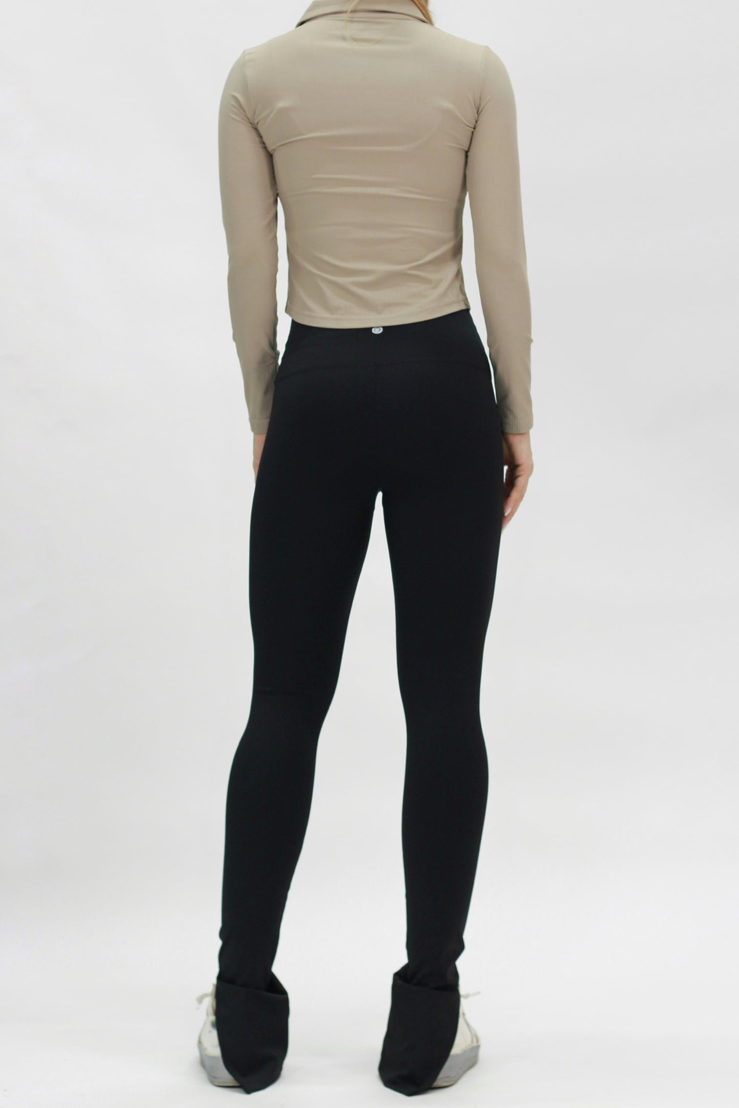 Rib jacket sand