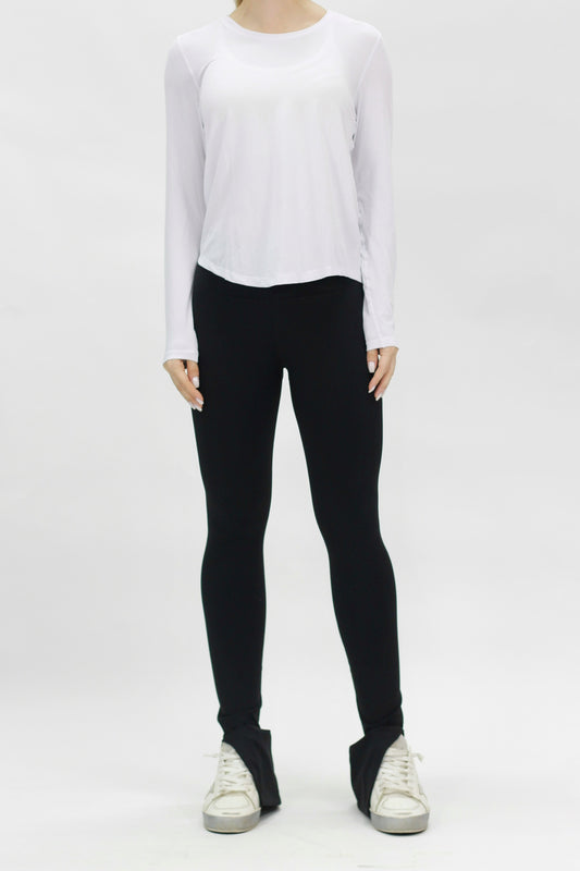 Long sleeve Basic Shirt 2 white
