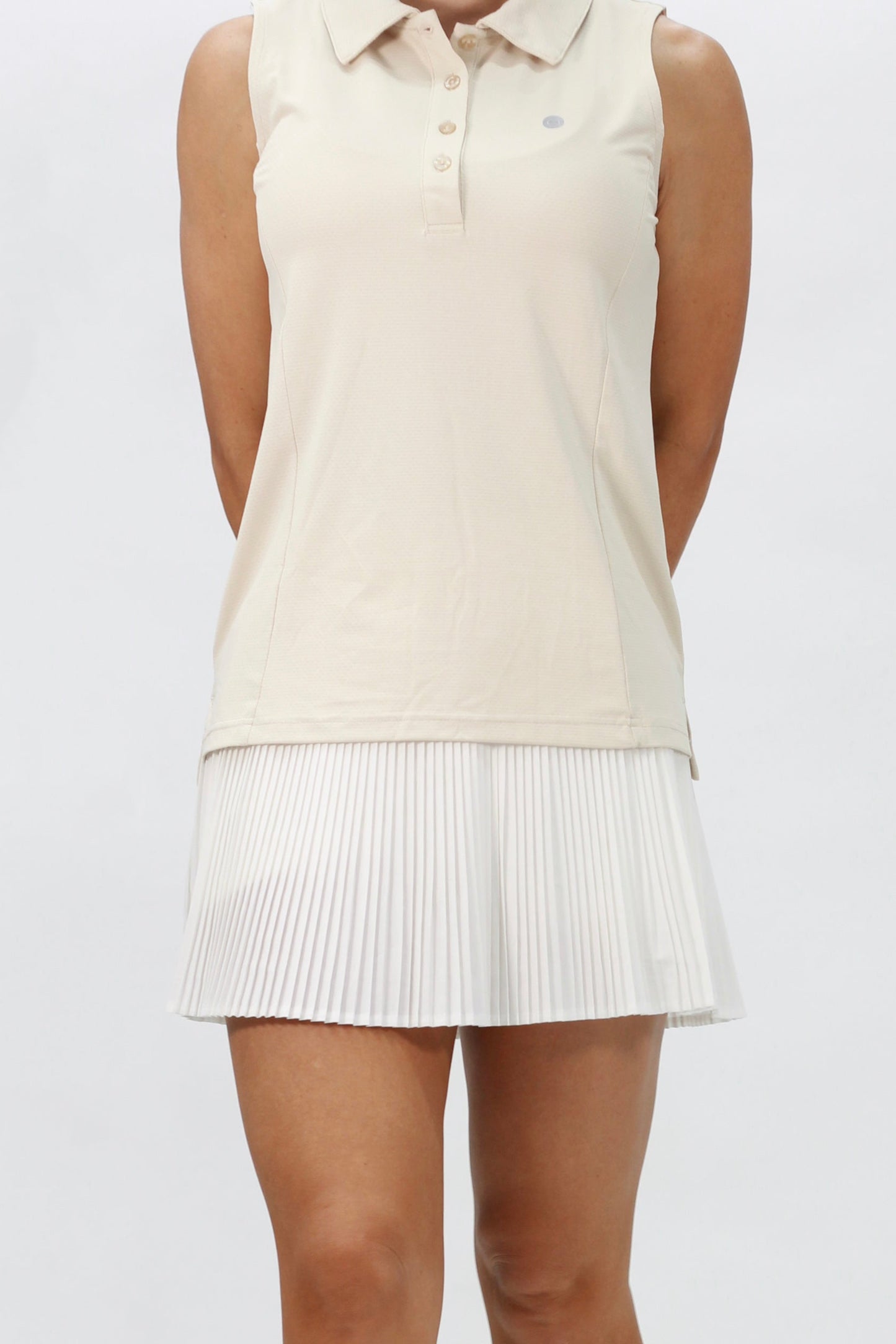 The golf polo cream