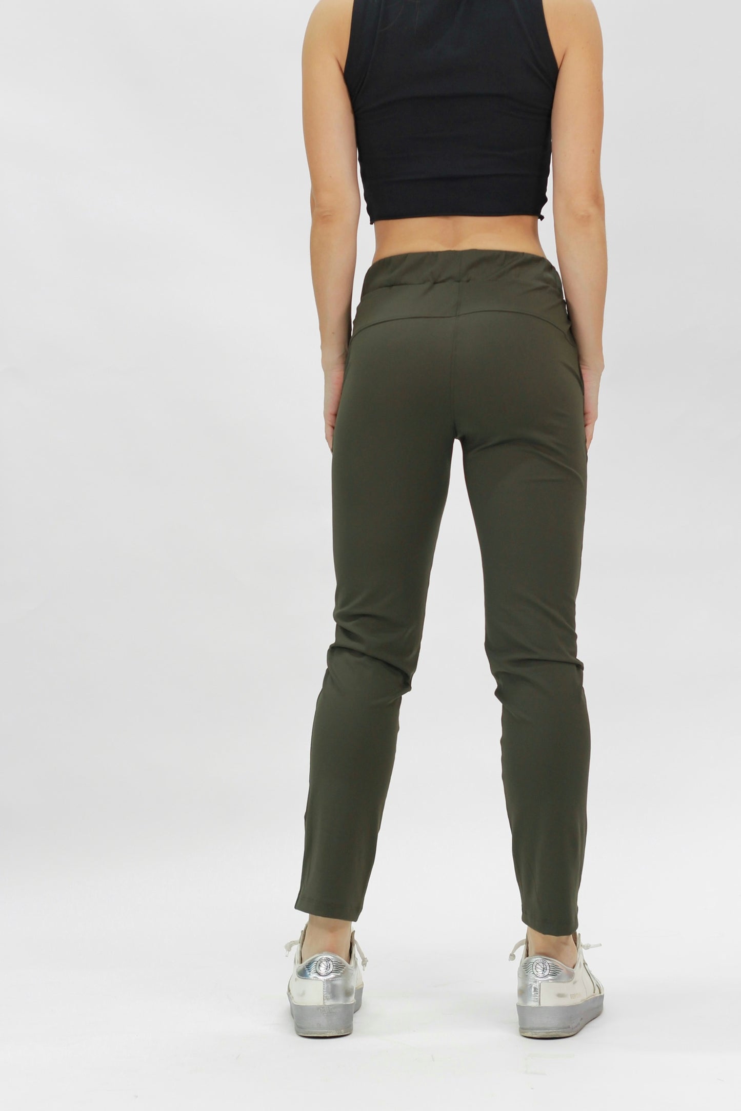 Skinny jogger green