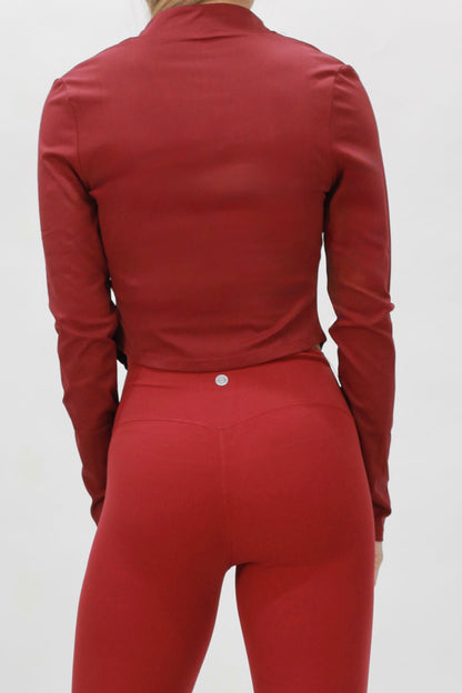 Slim Jacket Cherry
