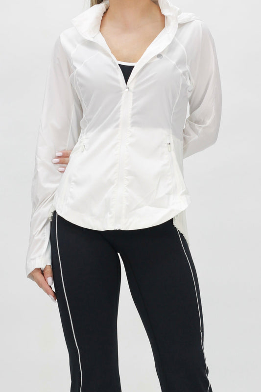 Flare Jacket White
