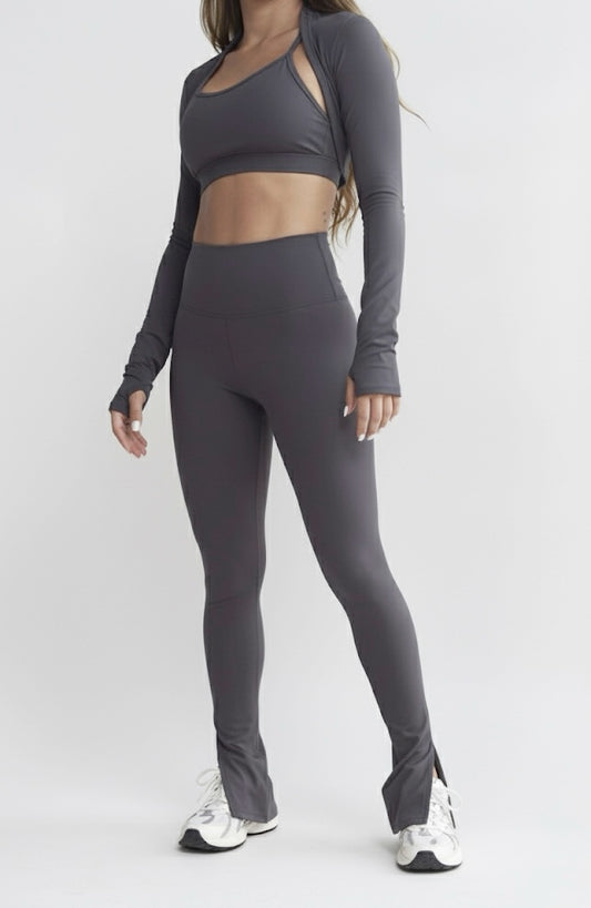 Top Split flare gray (1pc)