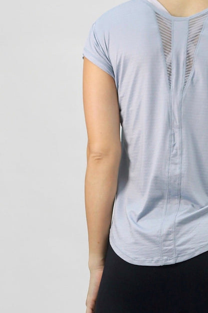 Active basic shirt 2 blue