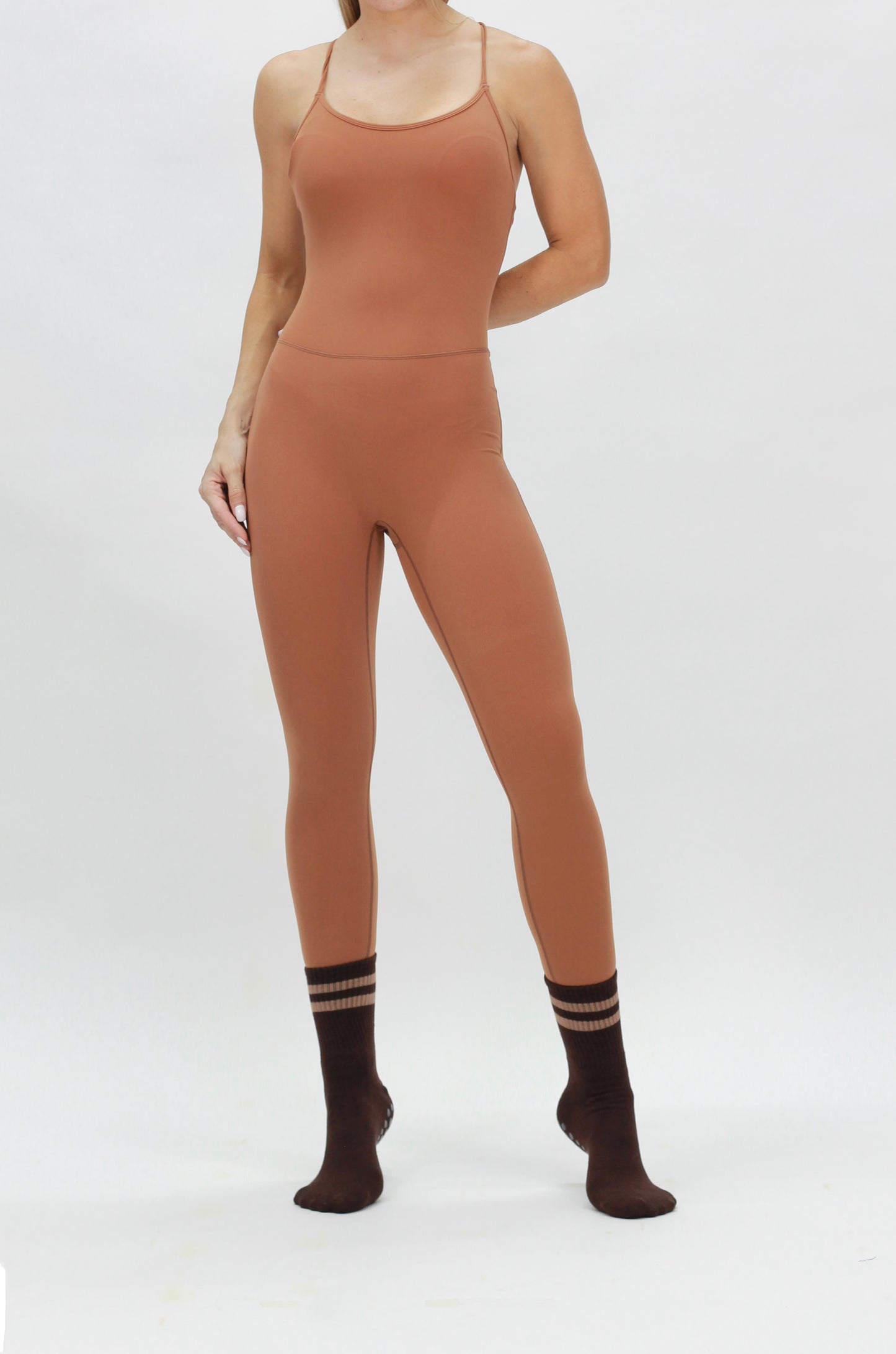 Basic Jumpsuit tan