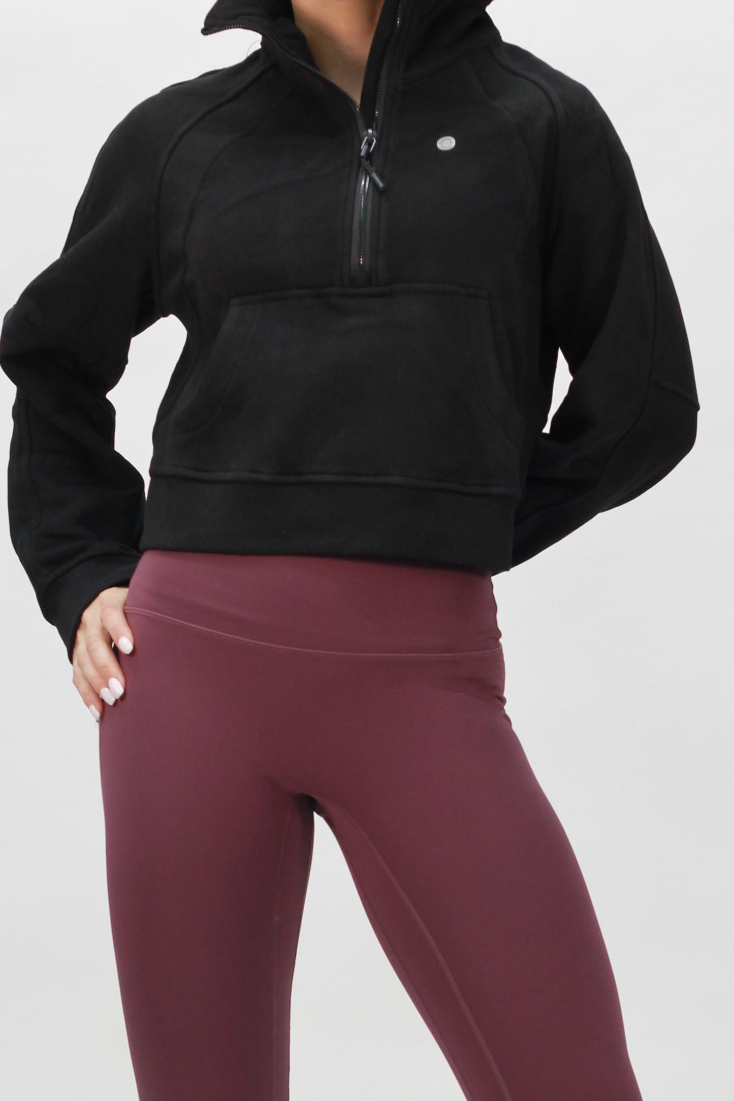 Zip Sweater black