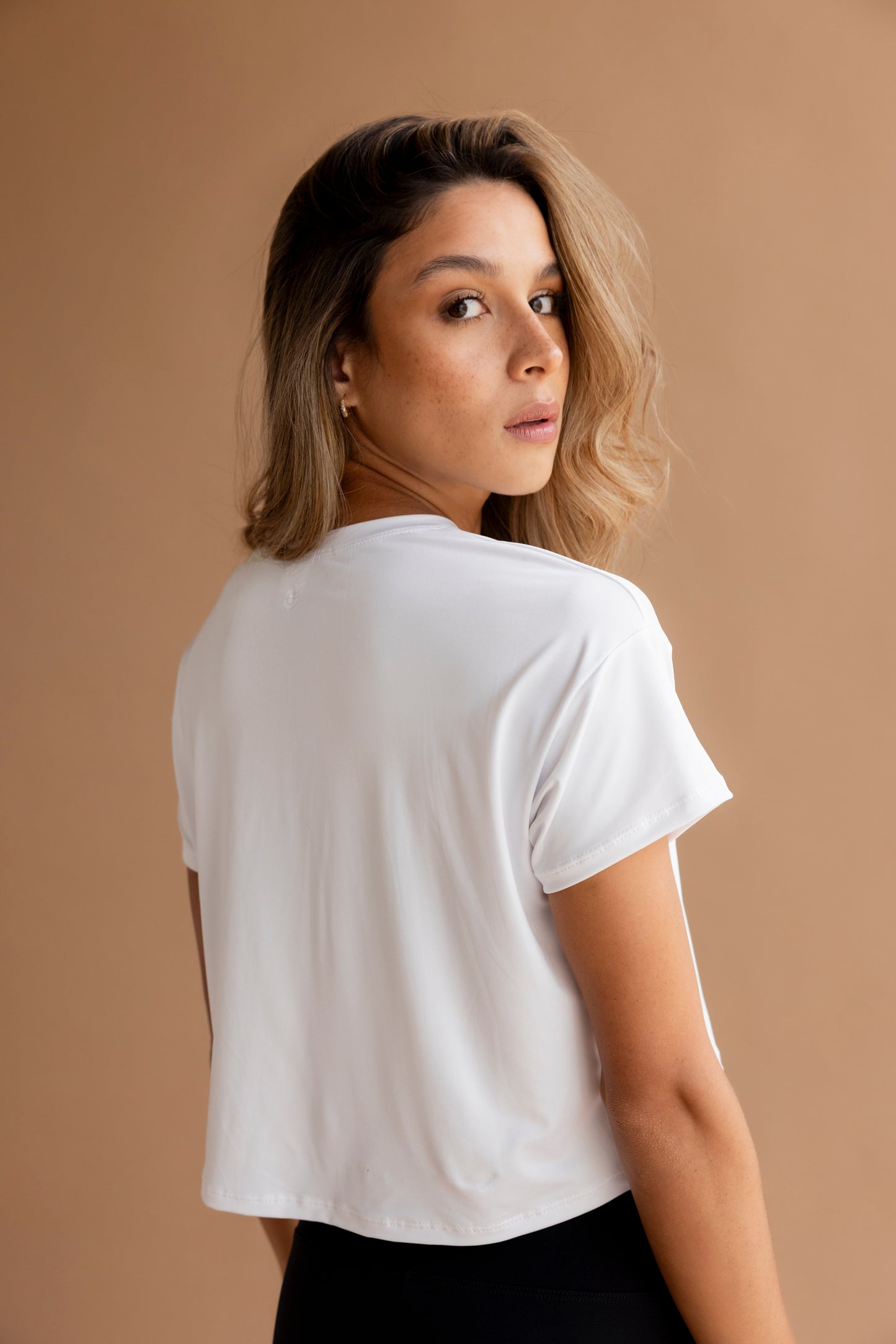 Crop t-shirt white