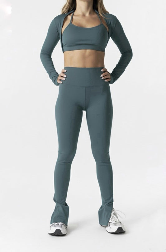 Sleeves Split flare esmeralda (1pc)