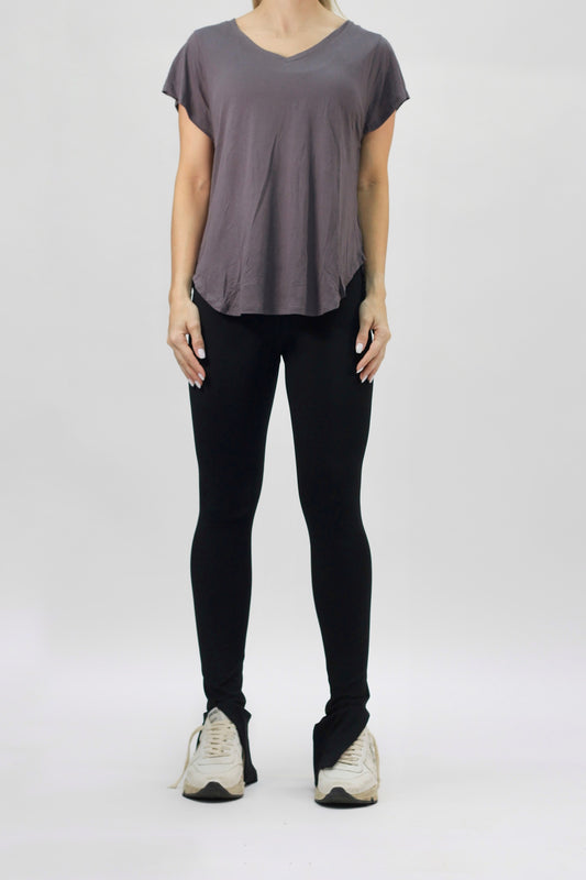 Soft basic shirt gray