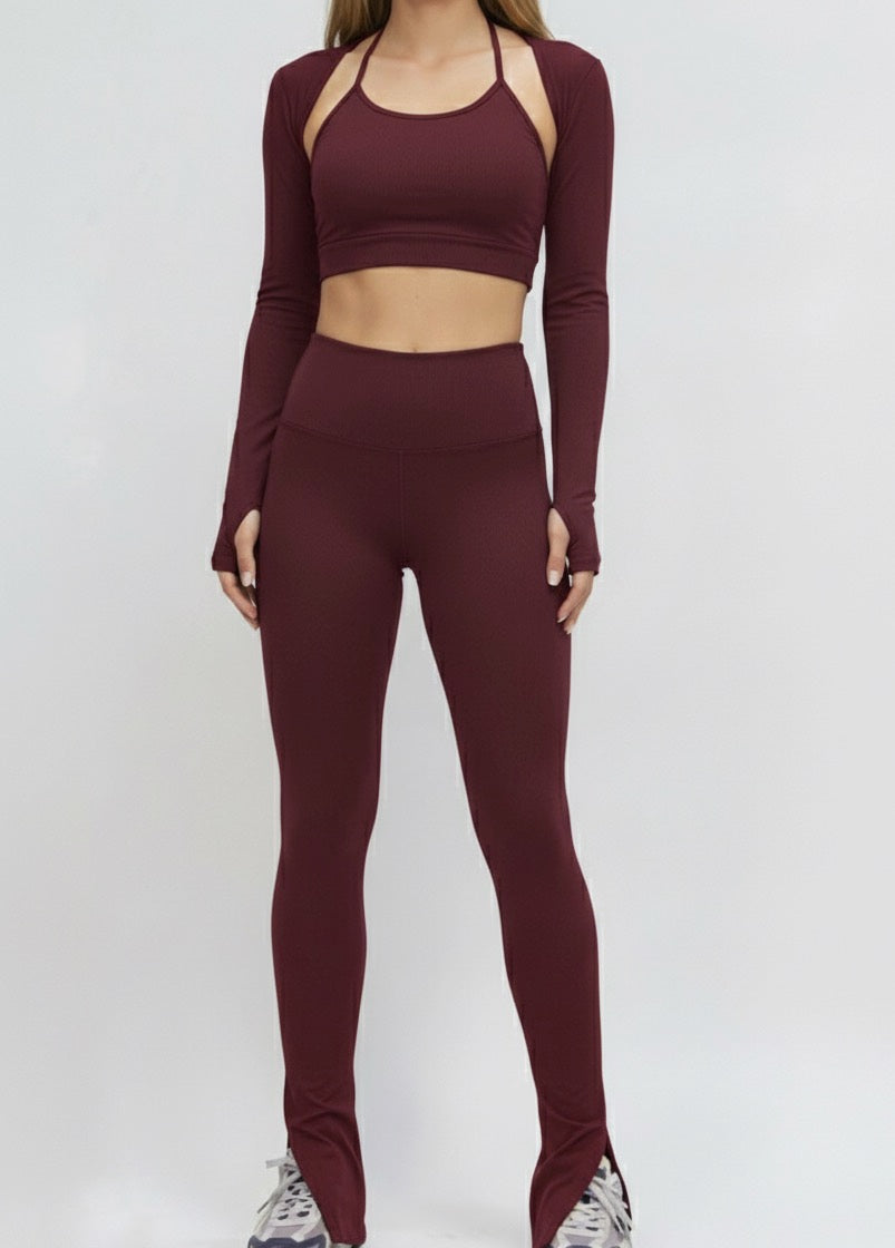 Sleeves Split flare vino (1pc)