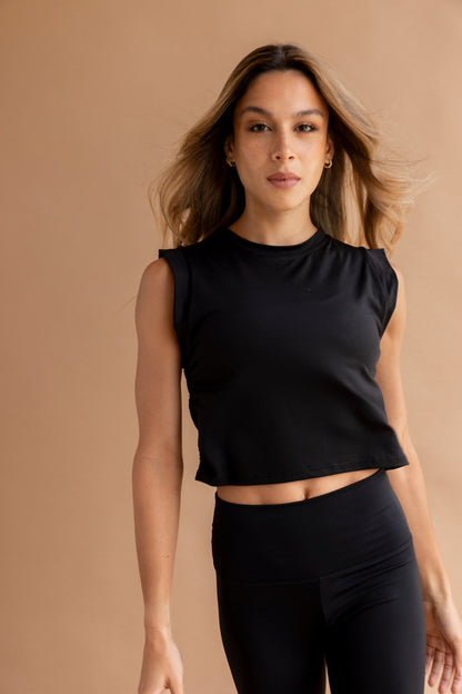 Side shirt Black